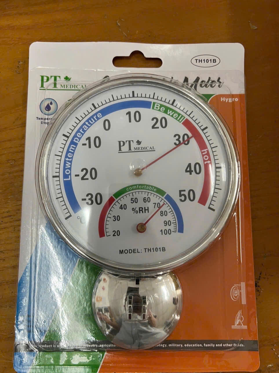 Nhiệt ẩm kế cơ học PTmedical TH- 101B