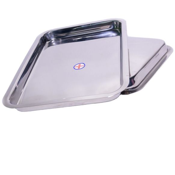 Khay Chữ Nhật Inox 35x50x2cm