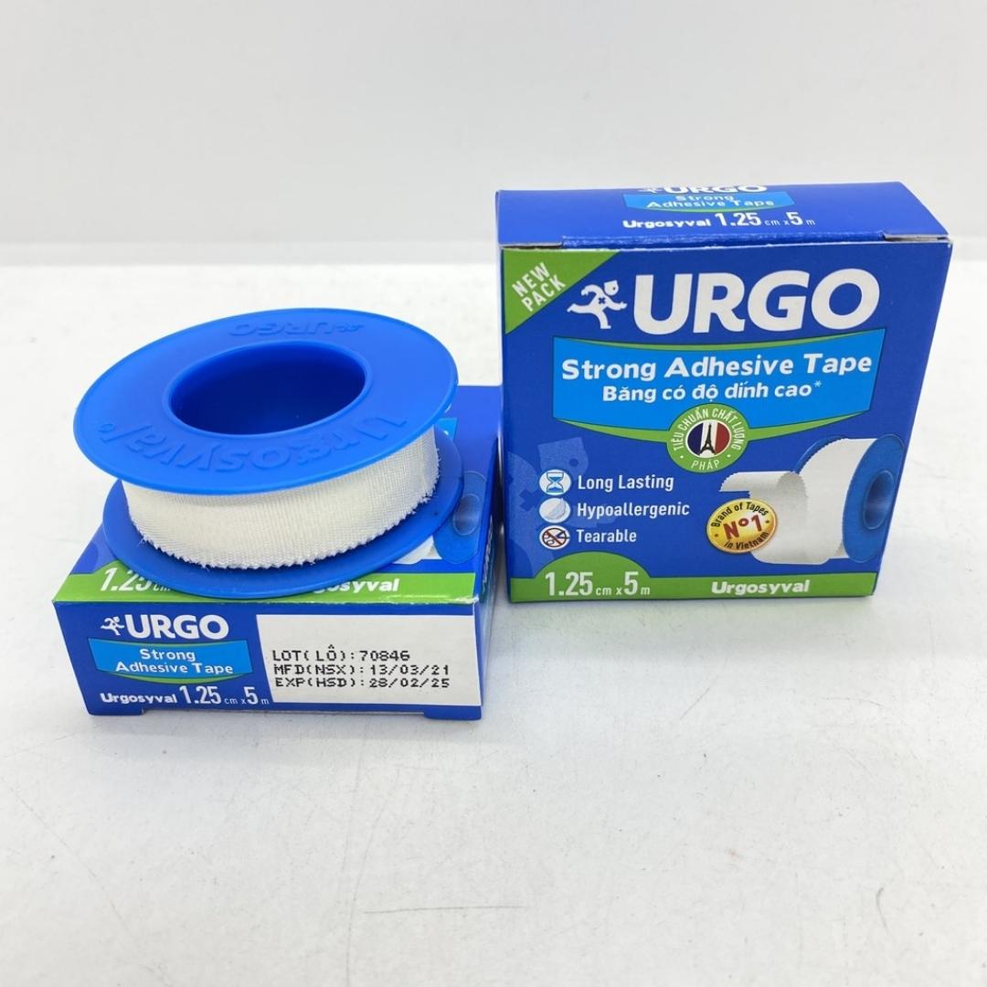 Băng keo lụa Urgosyval 1,25cmX5m