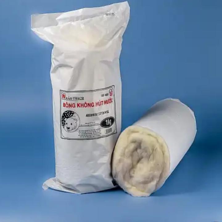 Bông gòn không thấm nước 1kg (Bông Mỡ)