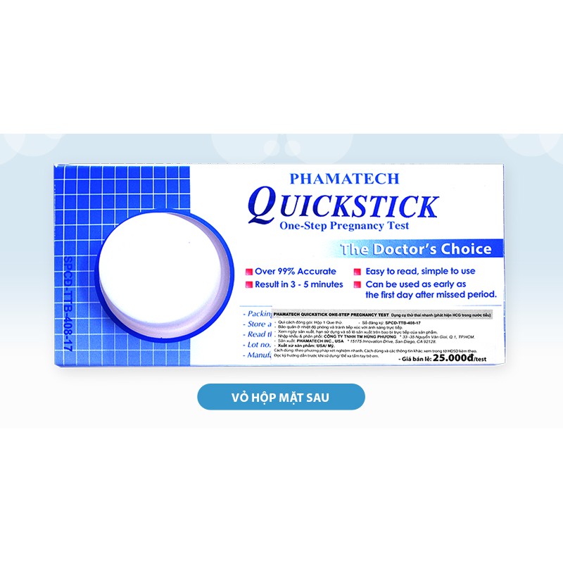 Que thử thai Quickstick