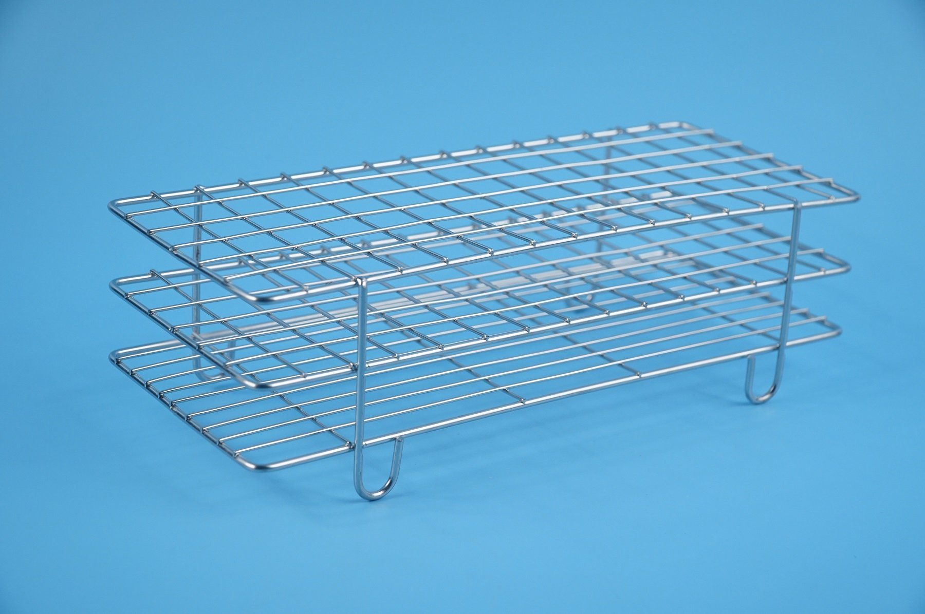 Giá đựng ống nghiệm inox loại 50 lỗ