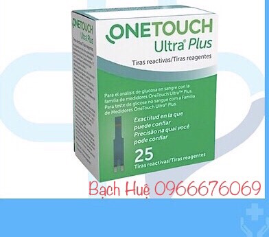 Que thử đường huyết OneTouch Ultra Plus 25