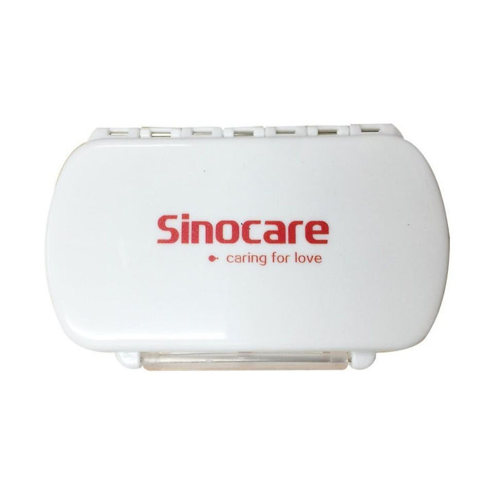 Hộp chia thuốc 6 ngăn tiện lợi Sinocare