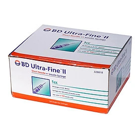 Bơm tiểu đường BD Ultra-Fine II 1mL hộp 100 cái