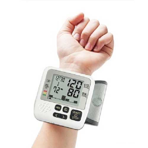 Máy đo huyết áp điện tử cổ tay MediKare-DK39 Máy đo huyết áp điện tử cổ tay MediKare-DK39