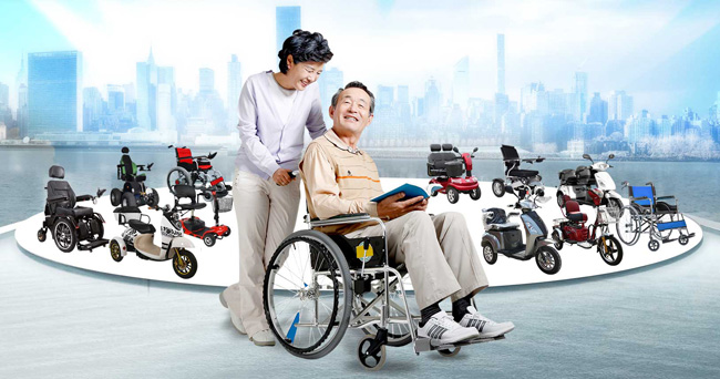 Xe lăn dành cho người khuyết tật